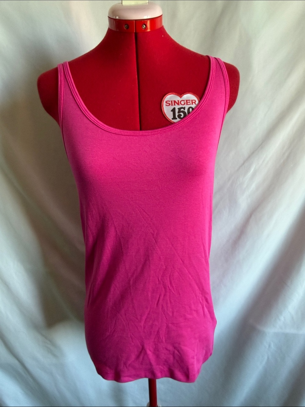 Amazon Essentials Hot Pink Scoop Neck Tank Top
